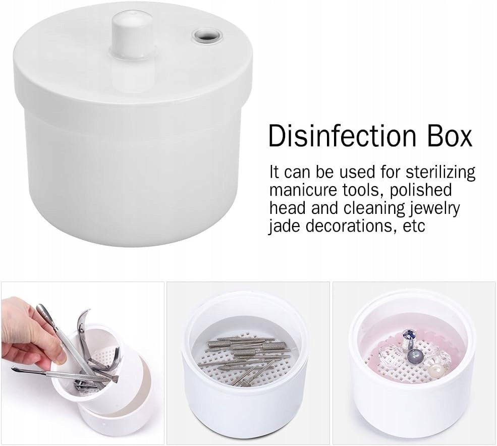 CONTAINER FOR STERILIZATION TOOLS MANICURE PEDICURE GLASS 500ML Brand ME
