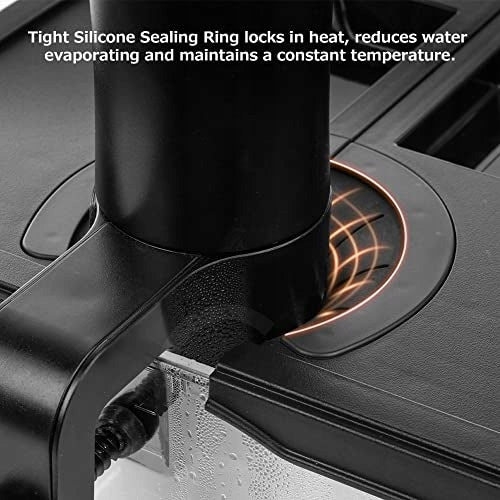 CONTAINER SOUS VIDE 11 LITERS SET WITH LID AND ROAR FOR HOME silicone Model B0BXW8JQJ2