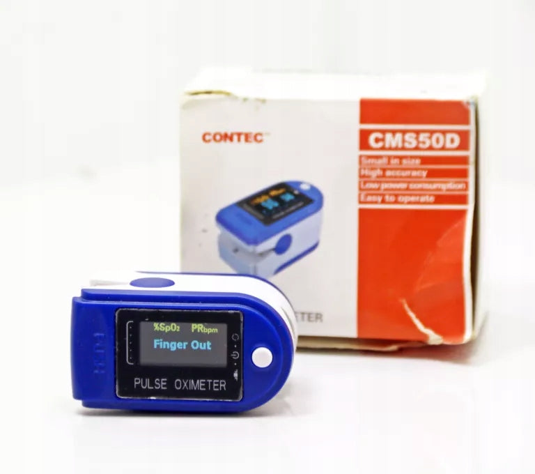 CONTEC CMS50D Finger Pulse Oximeter, Classic CE Certified Model