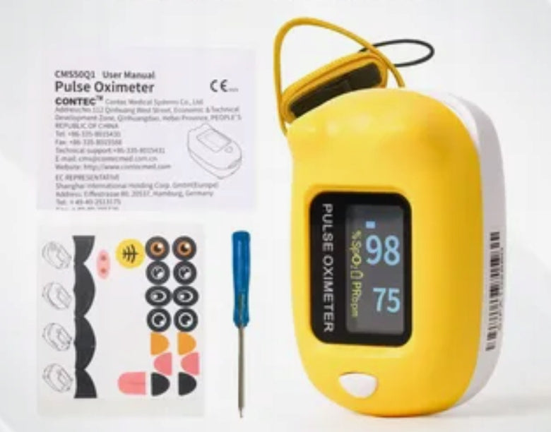 CONTEC CMS50Q1 Pediatric pulse oximeter, for children 10 to 40 kg