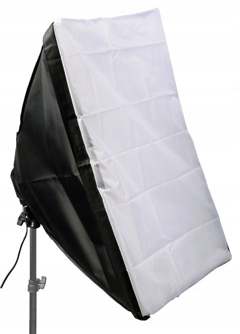 CONTINUOUS LIGHT LAMP FOR 4 BULBS + SOFTBOX 50X70 CM | THREAD E27 | EAN (GTIN) 0699973128646