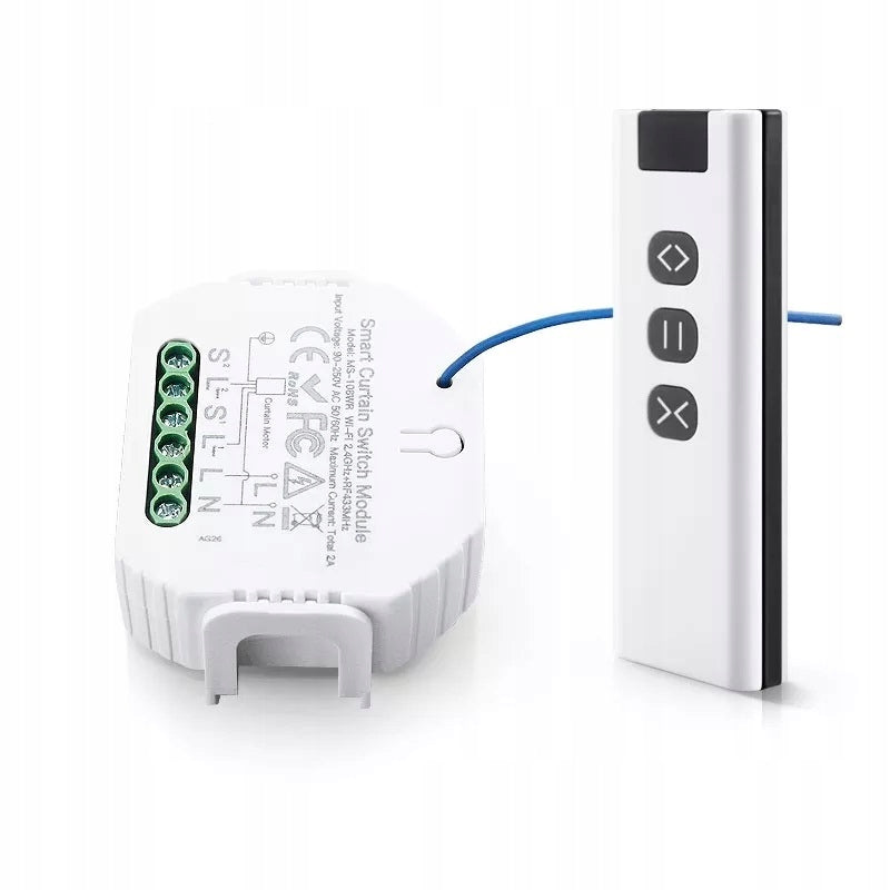 CONTROLLER MODULE FOR CURTAIN BLINDS WIFI TUYA + REMOTE CONTROL Manufacturer code Smart Curtain Remote 1CH