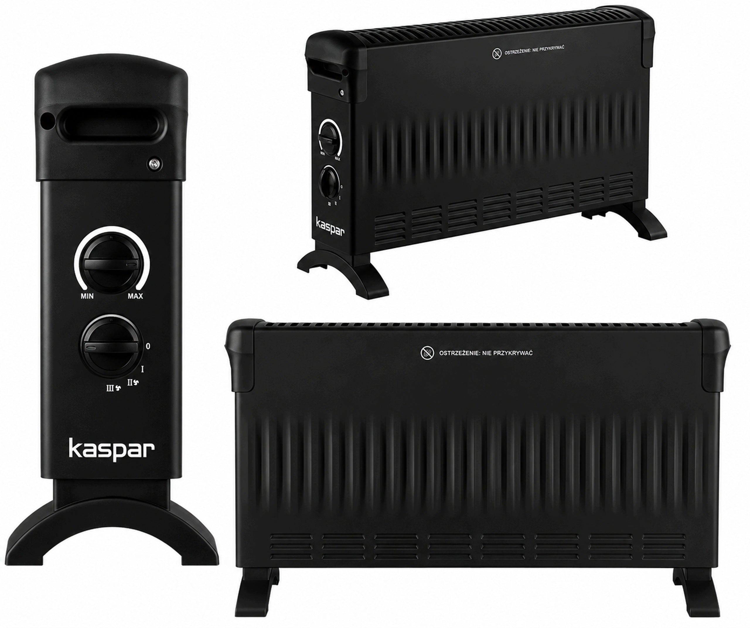 CONVECTOR ELETTRIC HEATER 2000W ENERGY-SAVING AIR SUPPLY THERMOSTAT