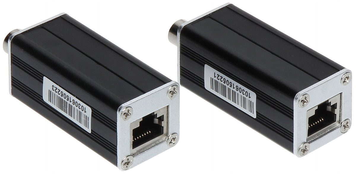 CONVERTER UTP CONCENTRIC SET OF ETHERNET TRANSMISSION OVER COAXIAL CABLE