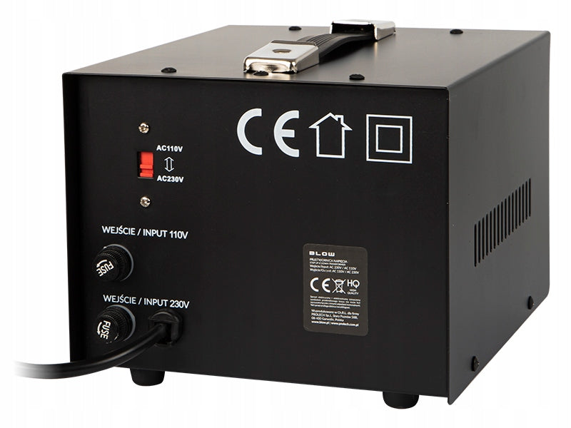 CONVERTER VOLTAGE CONVERTER POWER SUPPLY 110V 230V 1000W TRANSFORMER Effective power 1000 W