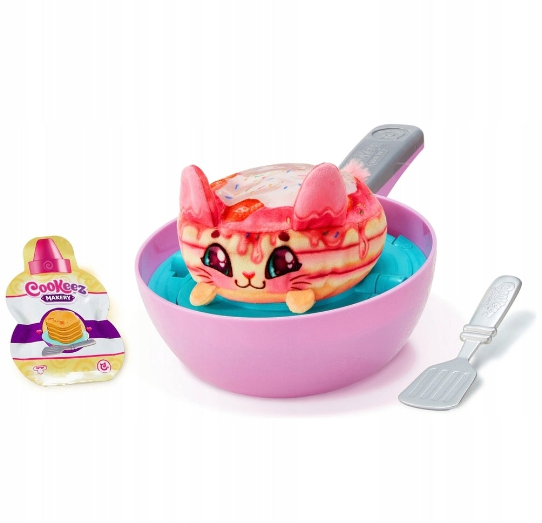 COOKEEZ FRAGRANT PANCAKES IN PAN PLUSH TOY SCENTED WITH COOKEEZ PANCAKES Brand no brand