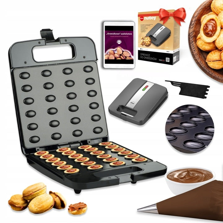 COOKIE PEANUT TOASTER FORM 24 PCS 1400W NONSTICK COATING