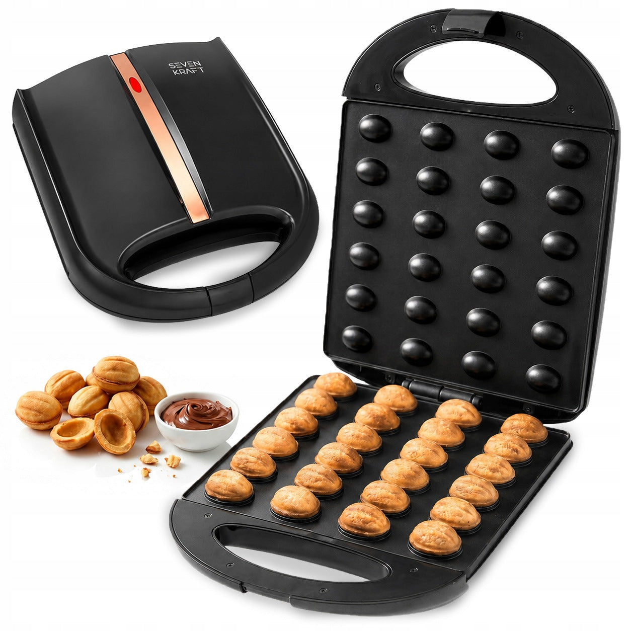 COOKIE PEANUT TOASTER FORM 24 PCS NONSTICK COATING 1600W
