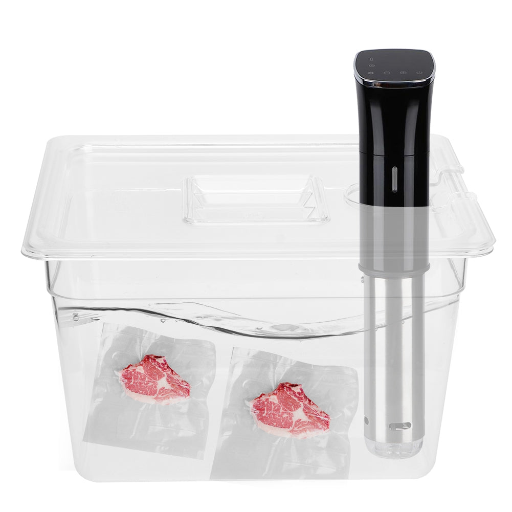 COOKING CONTAINERS SOUS VIDE SET WITH LID 11.71L 265*325*200MM Brand no brand