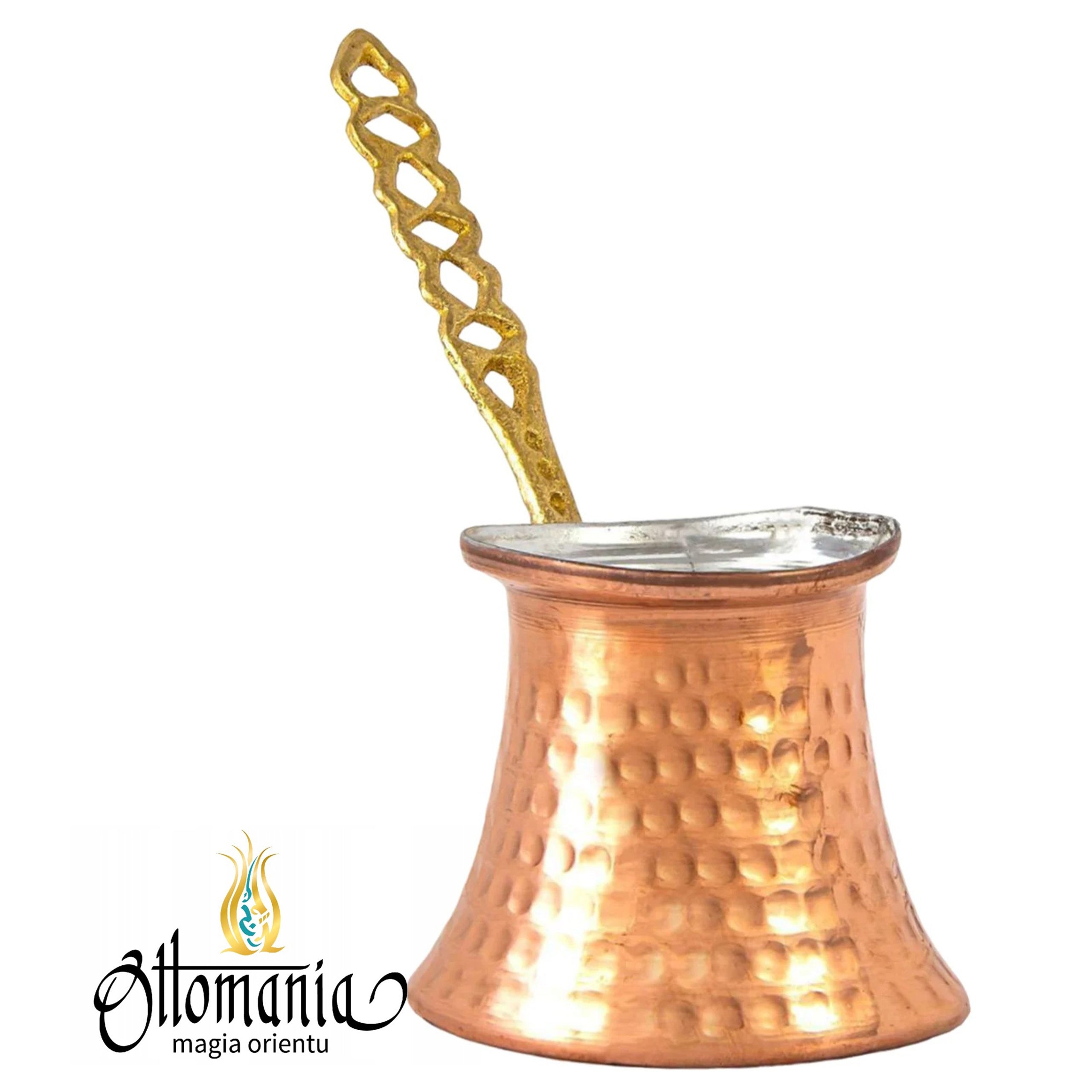 COPPER CRUCIBLE FOR BREWING COFFEE IN TURKISH ORIENTAL INFUSER 150 ML Packaging status original