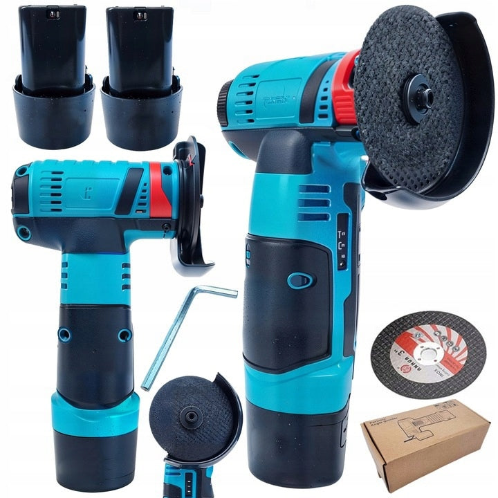 CORDLESS ANGLE GRINDER 15000 RPM DISC 2xAKU 18V