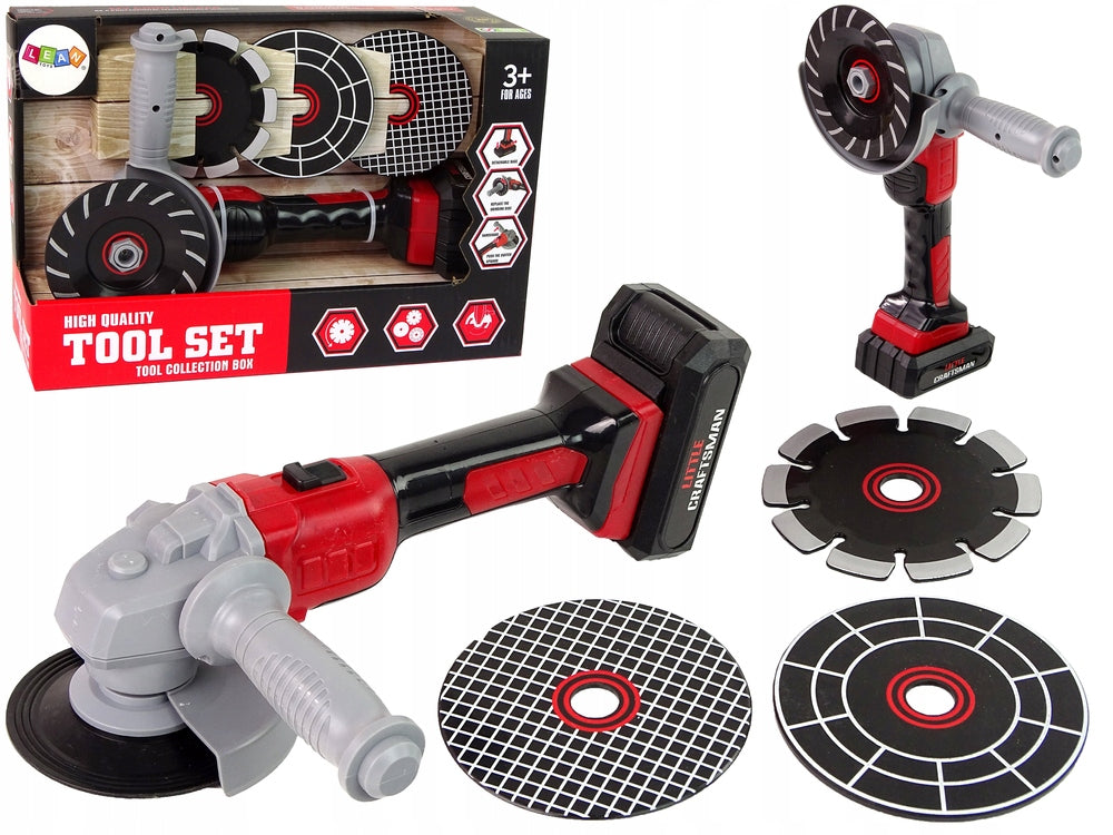 CORDLESS ANGLE GRINDER FOR KIDS + DISCS
