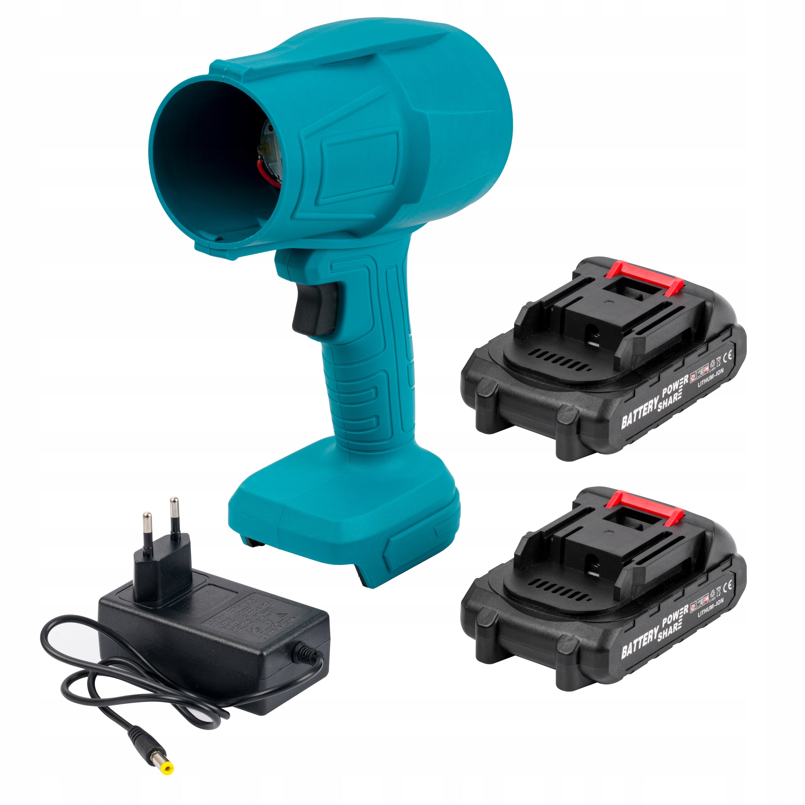 CORDLESS BLOWER FOR DUST GRILL LEAVES 21V 2xAKU PLUGS STRONG LIGHTWEIGHT Packaging status original