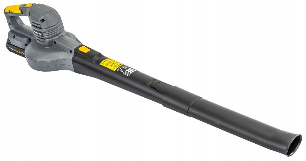 CORDLESS BLOWER FOR GARDEN DEHUMIDIFICATION SNOW LEAVES 21V 2x2AH 250KM/H Output 0 m3/min