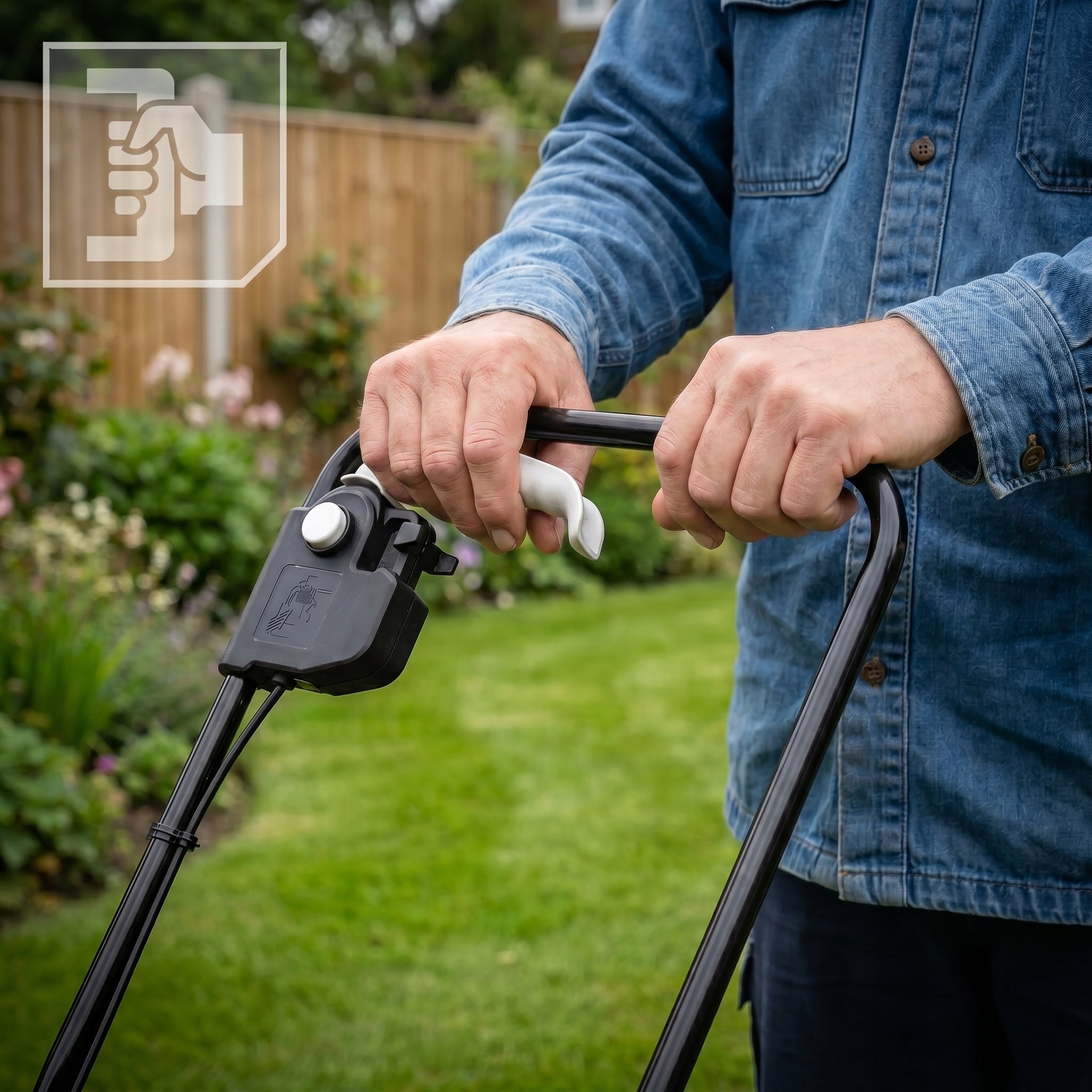 CORDLESS BRUSHLESS LAWN MOWER 2x AKU 4.0AH SOLID STRONG Mowing width 33 cm
