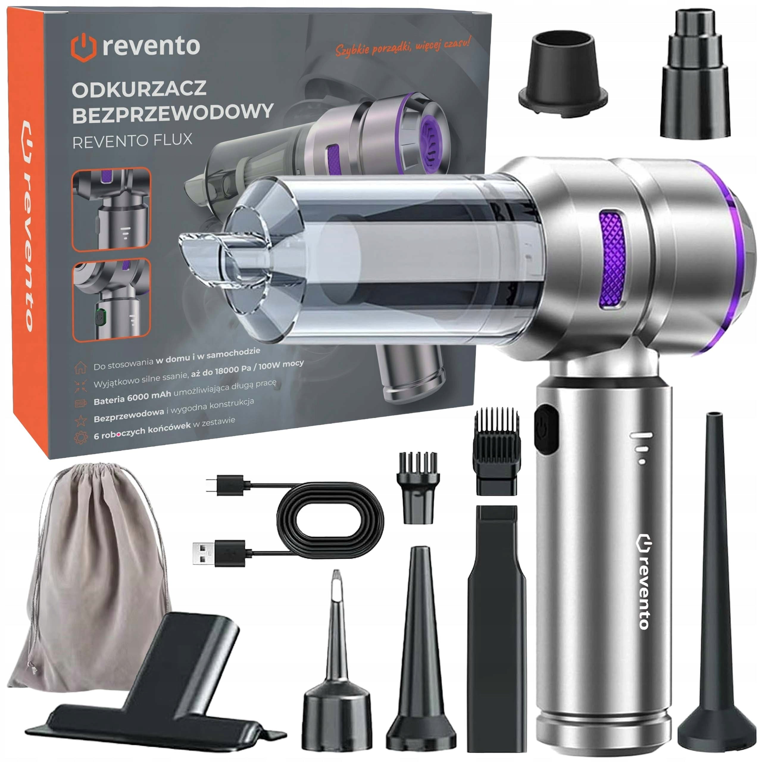 CORDLESS CAR VACUUM CLEANER CORDLESS HANDHELD POWERFUL + 9 TIPS