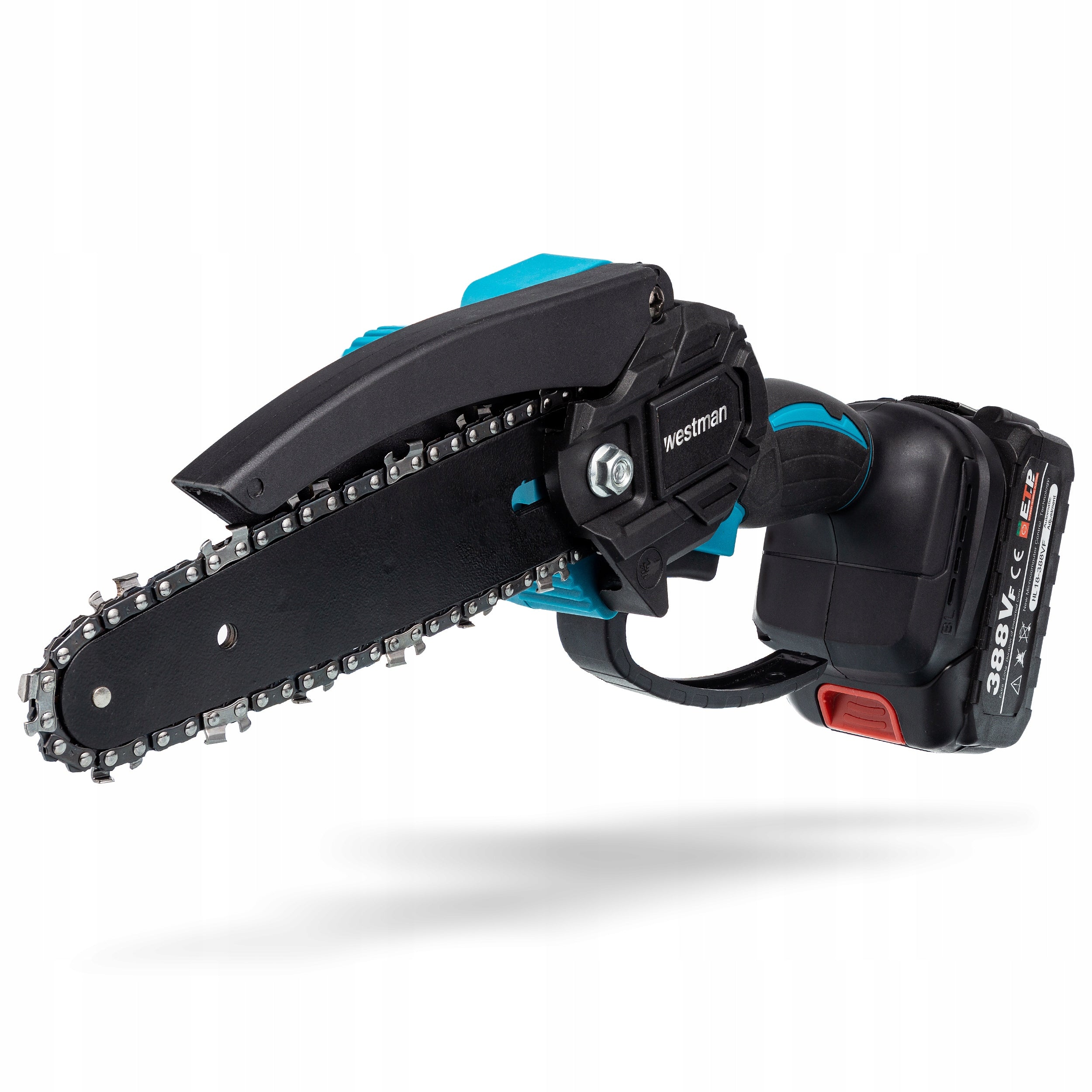 CORDLESS CHAINSAW 6" 4" 2x AKU 21V BRANCH SAW FOR TREE Packaging status original