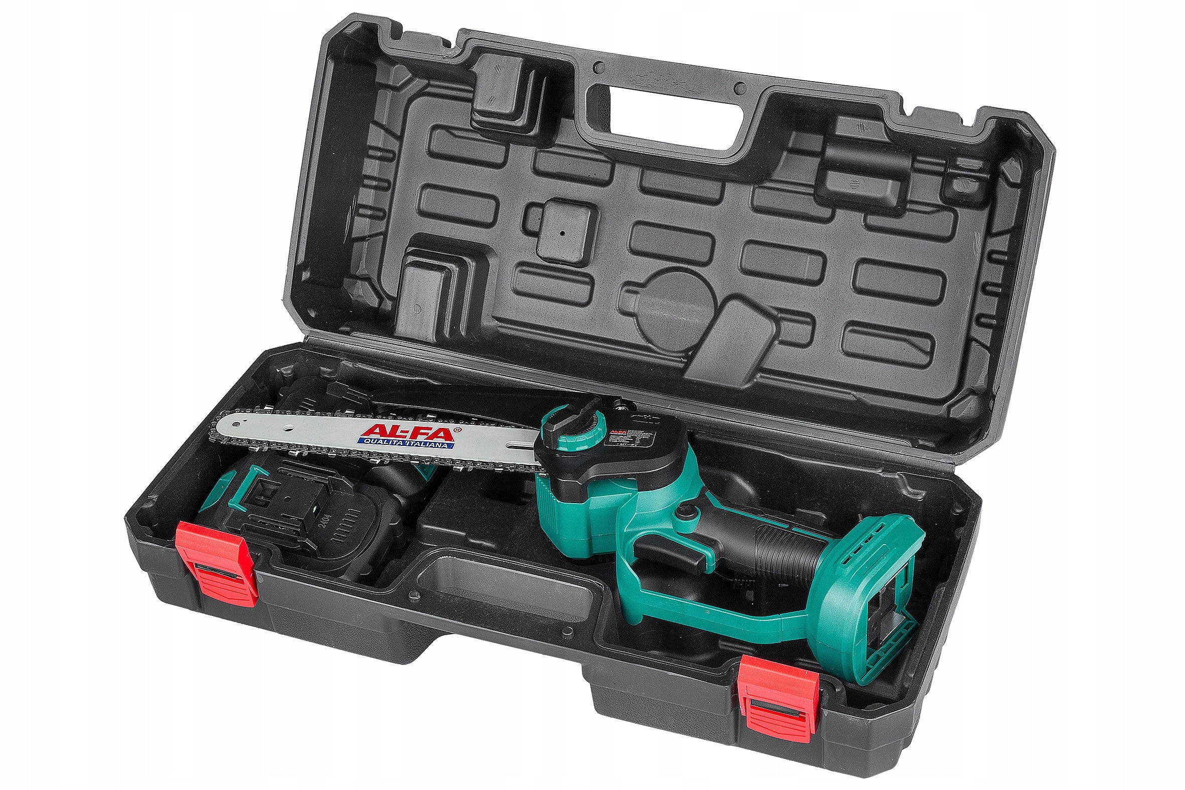 CORDLESS Chainsaw 8" BRUSHLESS Chain Lubrication Packaging status original