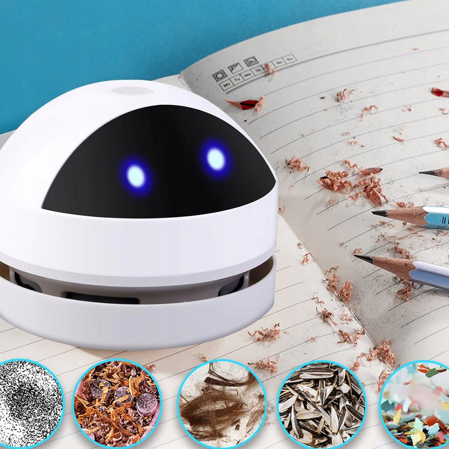 CORDLESS DESK VACUUM CLEANER TABLE KEYBOARD CRUMB BRUSH Brand no brand