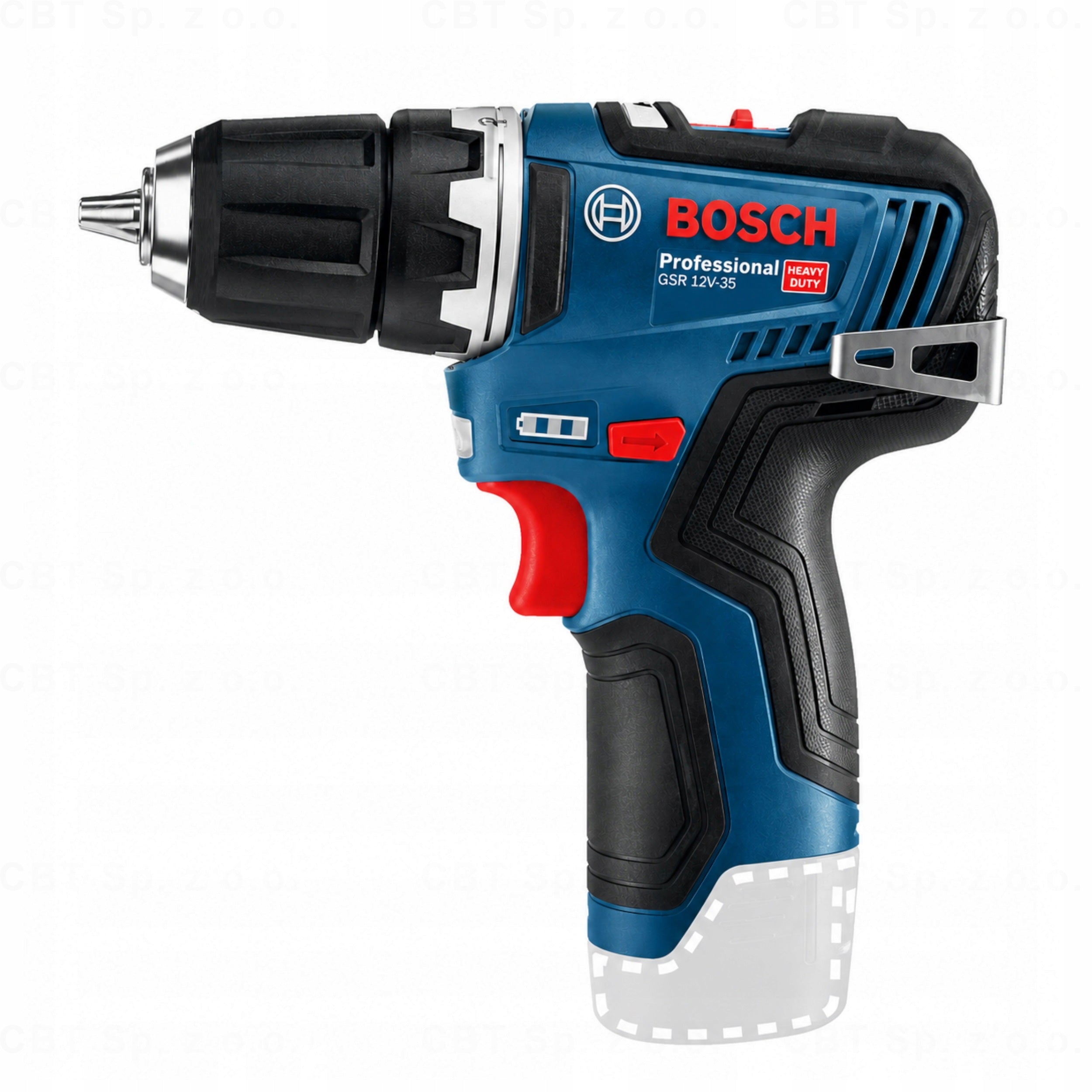 CORDLESS DRILL 12V 35NM BRUSHLESS GSR 12V-35 BOSCH Manufacturer code 06019H8000