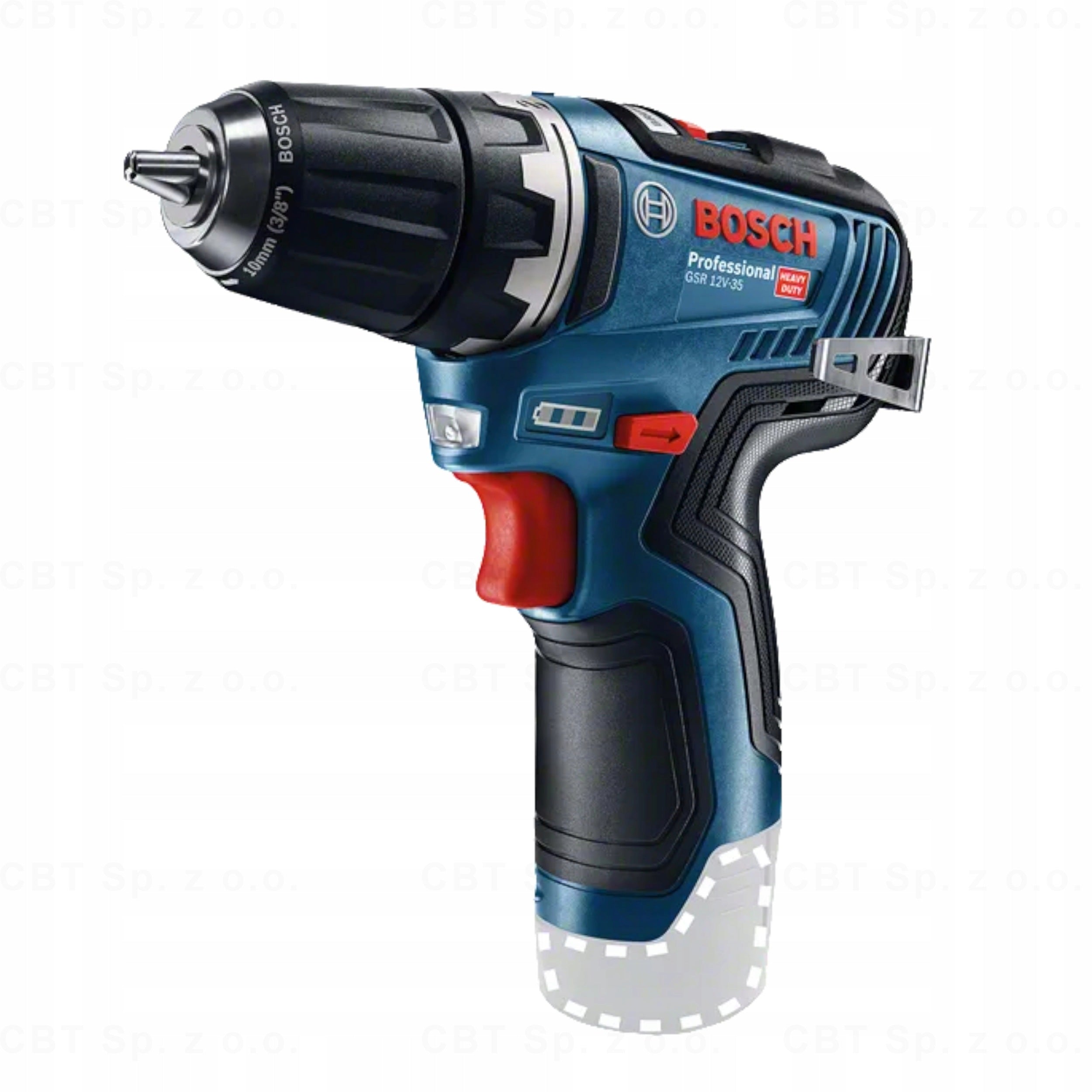 CORDLESS DRILL 12V 35NM BRUSHLESS GSR 12V-35 BOSCH Packaging status original