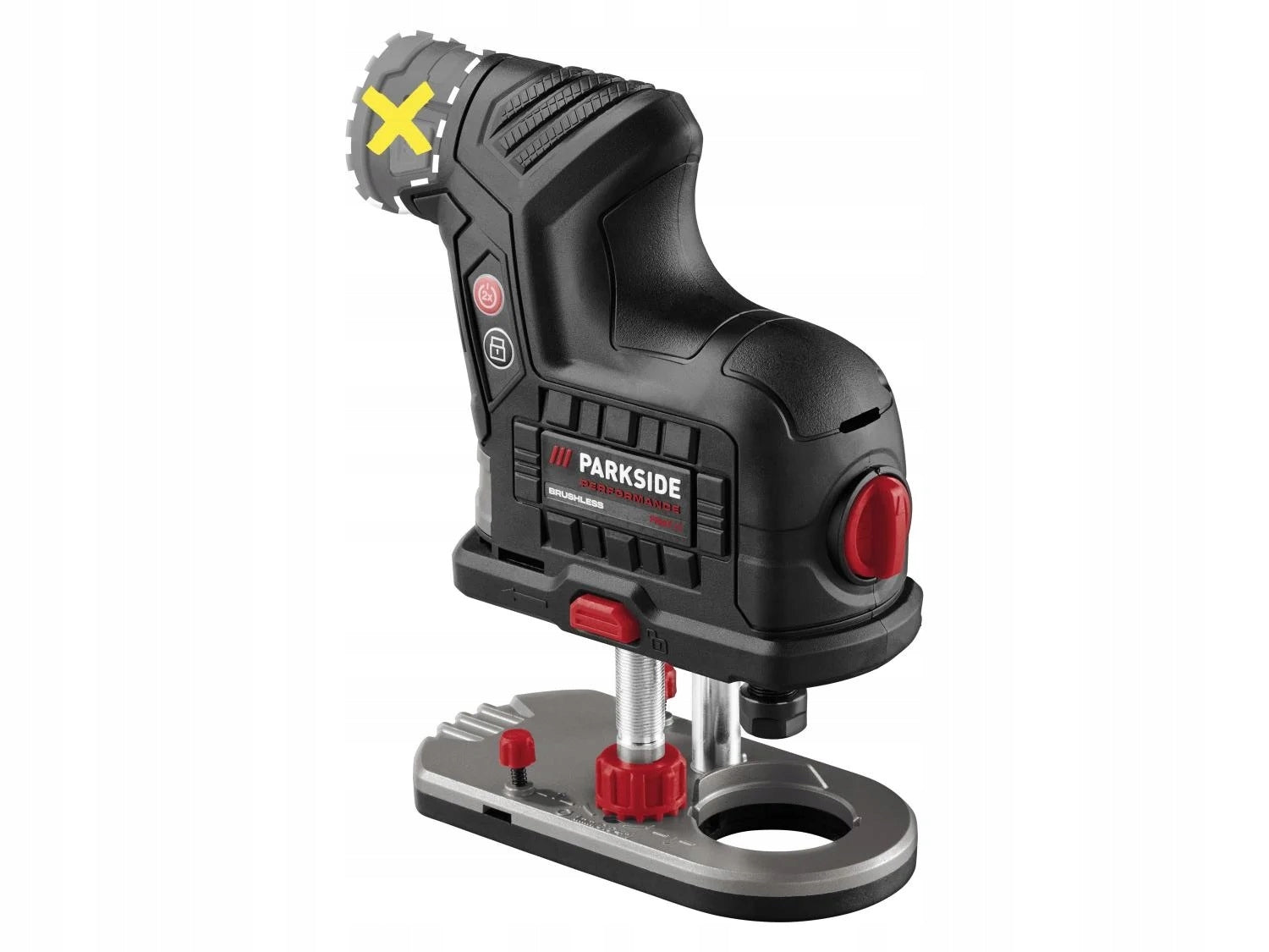 CORDLESS EDGE MILLING MACHINE PARKSIDE PPAKF 12 A1 + 6x CUTTERS SET Milling machine type edge