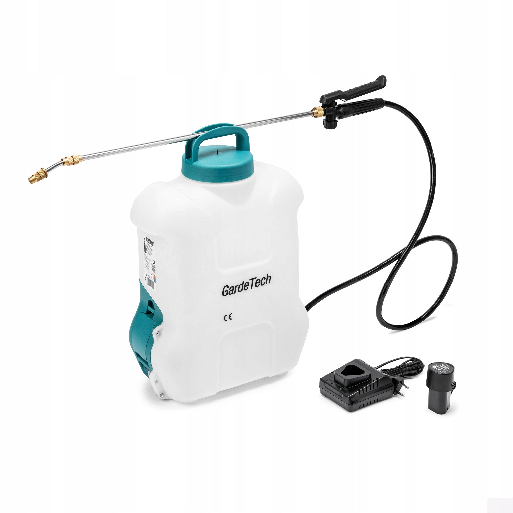 CORDLESS ELECTRIC BACKPACK SPRAYER GardeTech 16L 2,5Ah Brand GardeTech