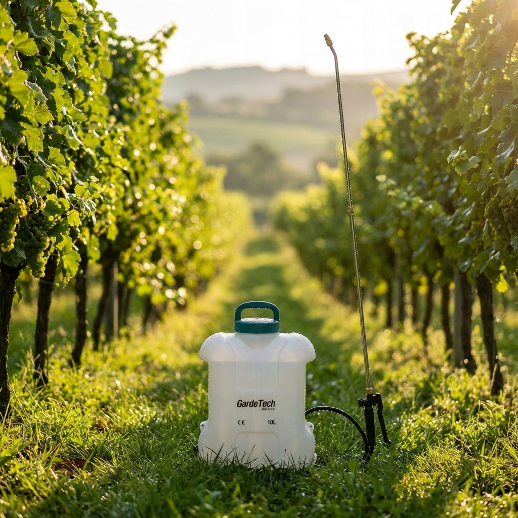 CORDLESS ELECTRIC BACKPACK SPRAYER GardeTech 16L 2,5Ah Manufacturer code 11816G