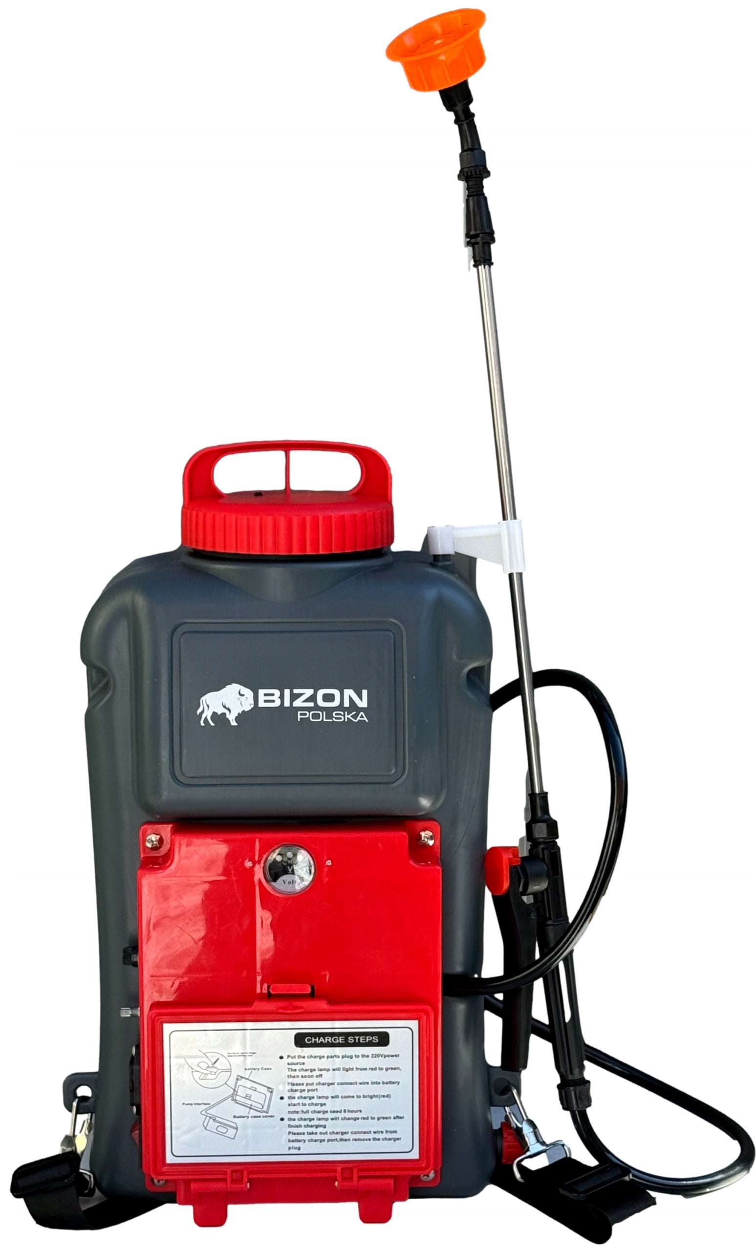 CORDLESS ELECTRIC BACKPACK SPRAYER Garden 12L NOZZLE SET XL Product weight with unit packaging 5.5 kg