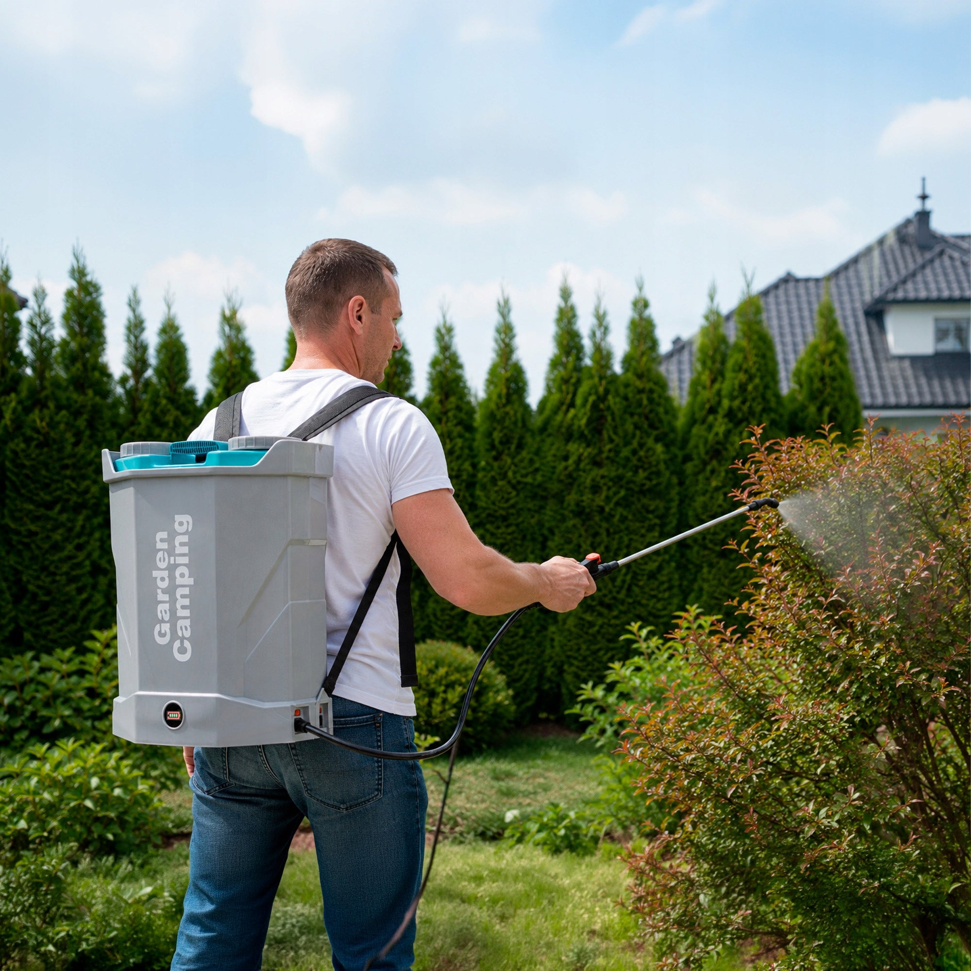 CORDLESS ELECTRIC BACKPACK SPRAYER Garden 16L GARDENCAMPING Manufacturer code box-ft688-74