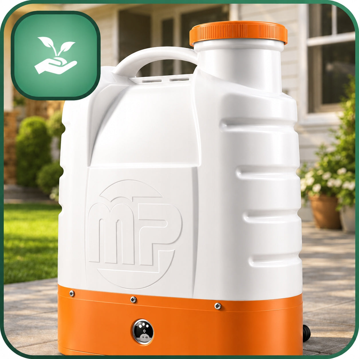 CORDLESS ELECTRIC BACKPACK SPRAYER Garden 16L Majster MP0350 Spray range 380 cm