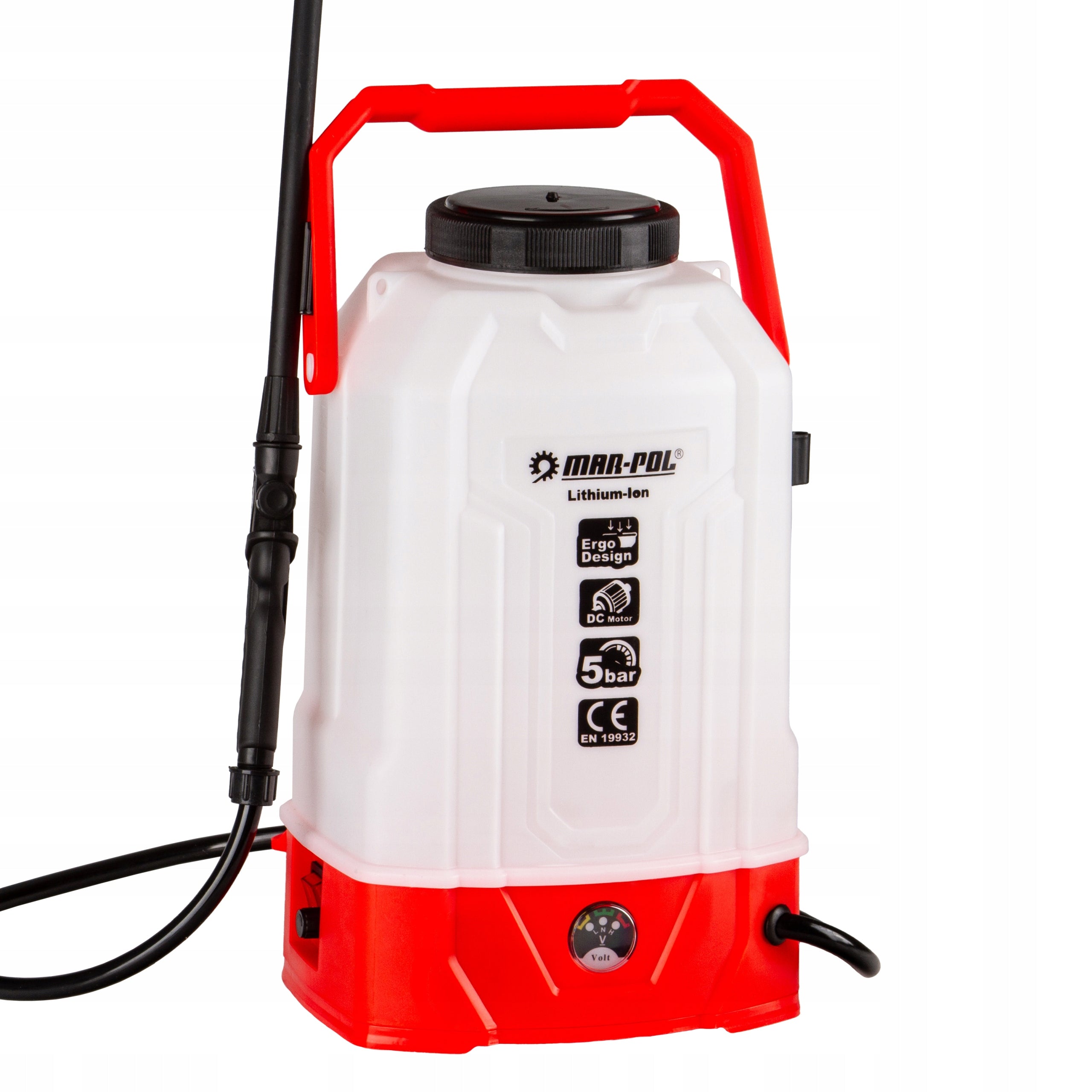CORDLESS ELECTRIC BACKPACK SPRAYER Garden 8L LANCE Telescope Packaging status original