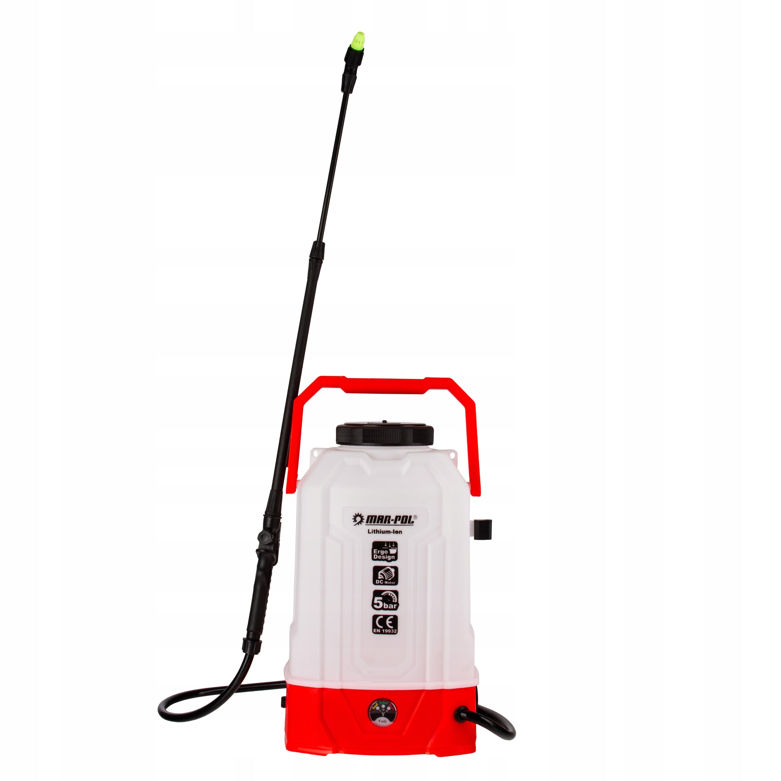 CORDLESS ELECTRIC BACKPACK SPRAYER Garden 8L LANCE Telescope Tank capacity 8 l
