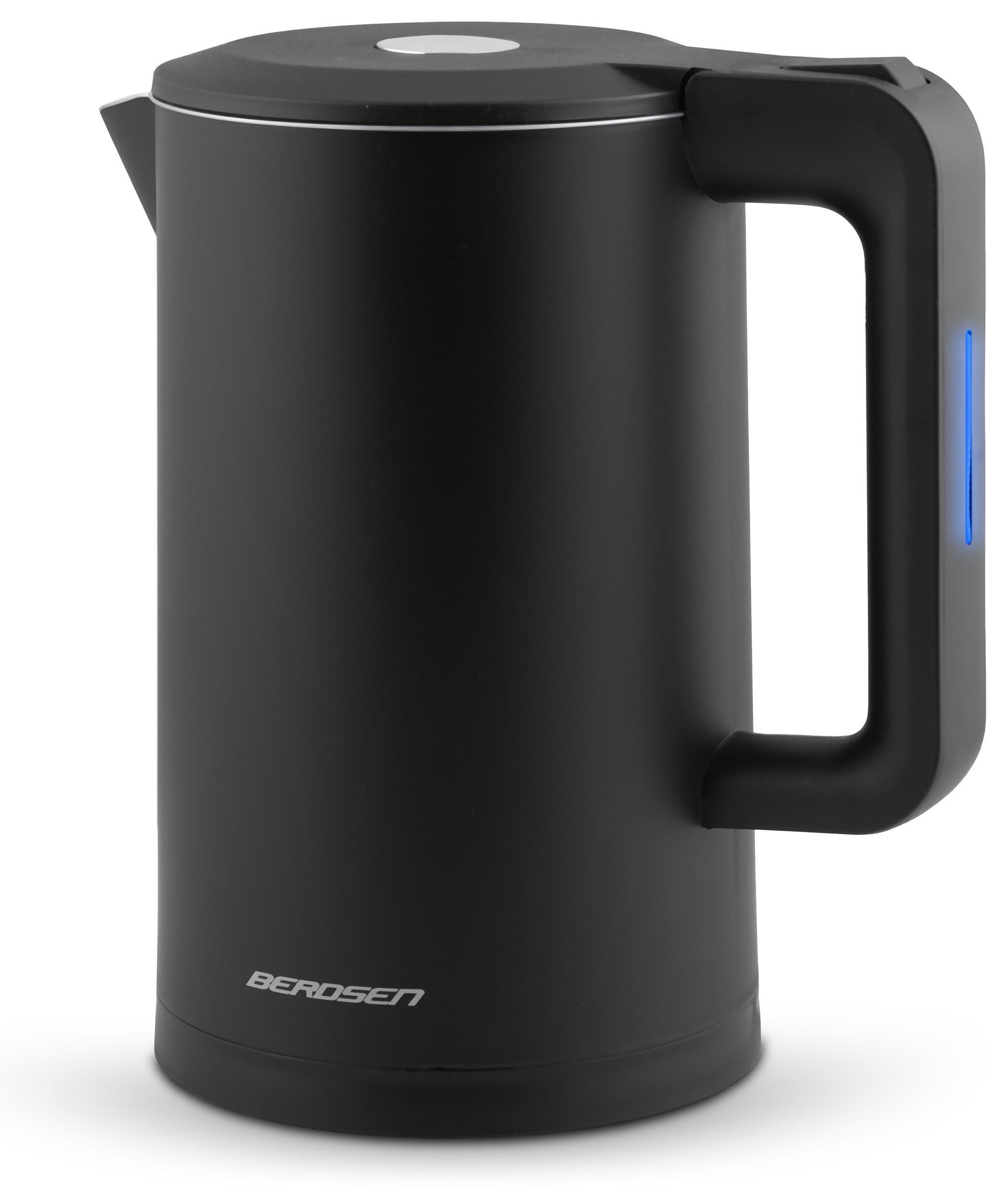 CORDLESS ELECTRIC KETTLE BERDSEN STAINLESS STEEL 1,7L 2200W BLACK Packaging status original