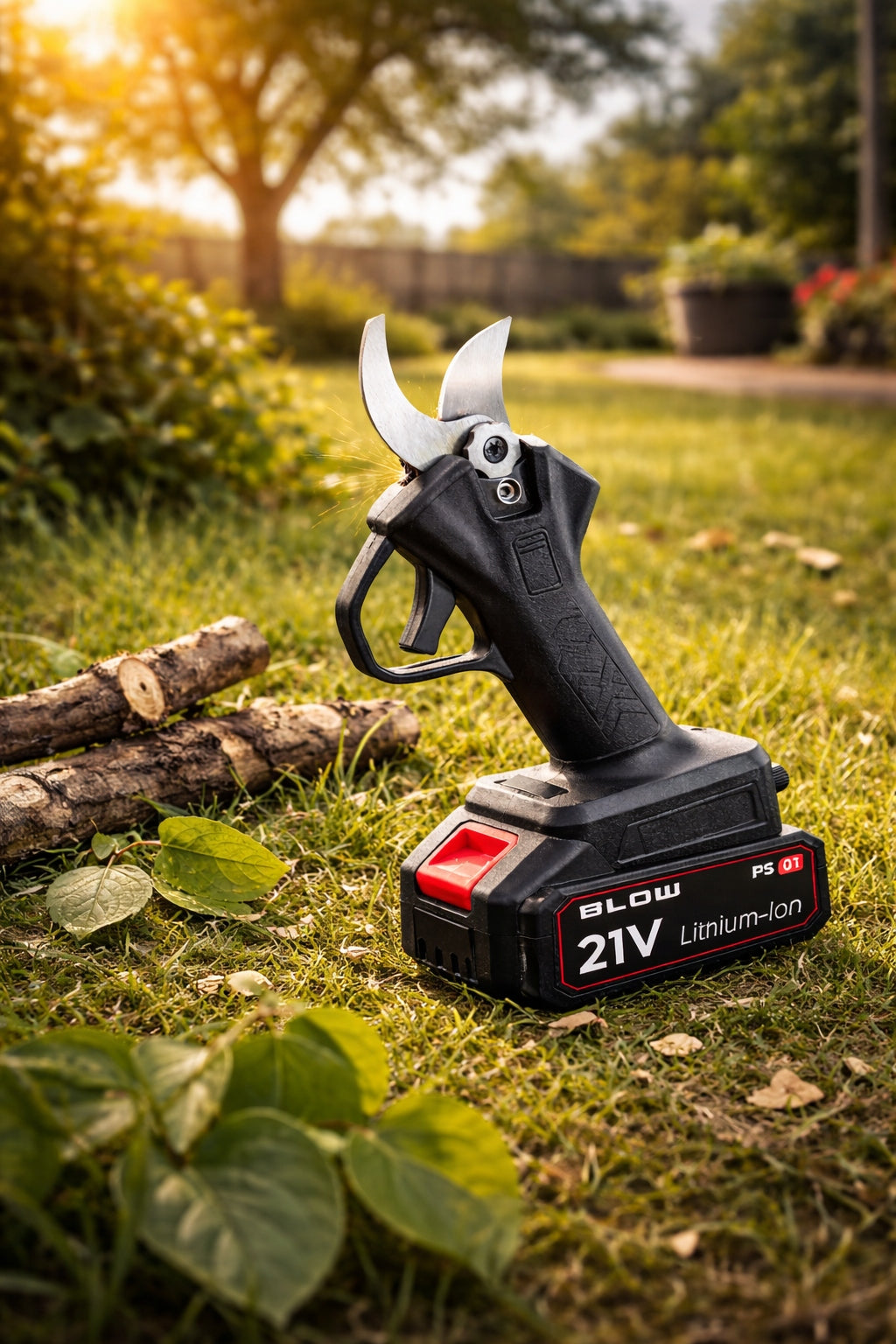 CORDLESS ELECTRIC PRUNER SHEARS GARDEN PRUNER FOR BRANCH 500W Brand Blow