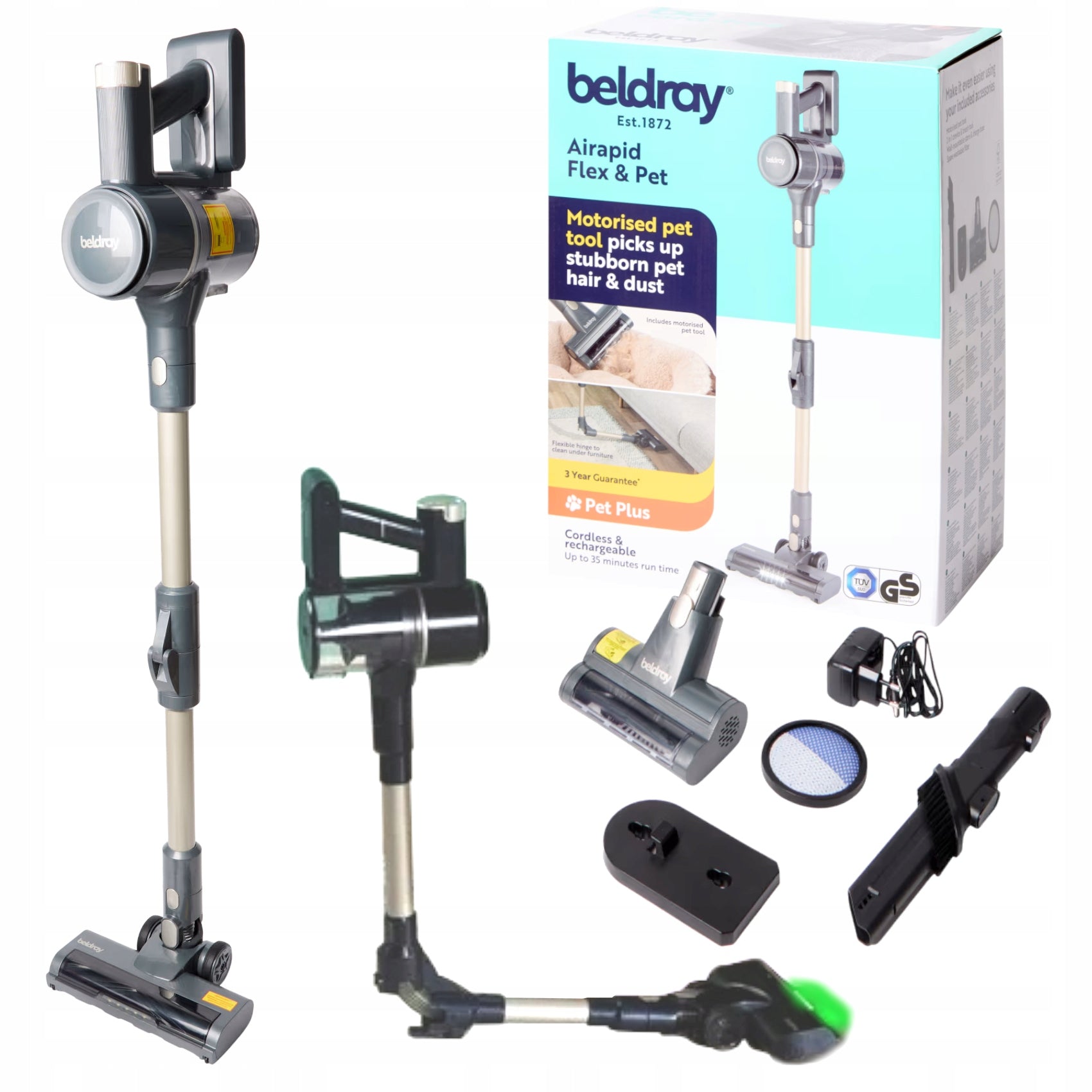 CORDLESS ELECTRIC VACUUM CLEANER VERTICAL HANDHELD BENDABLE FOR DUST