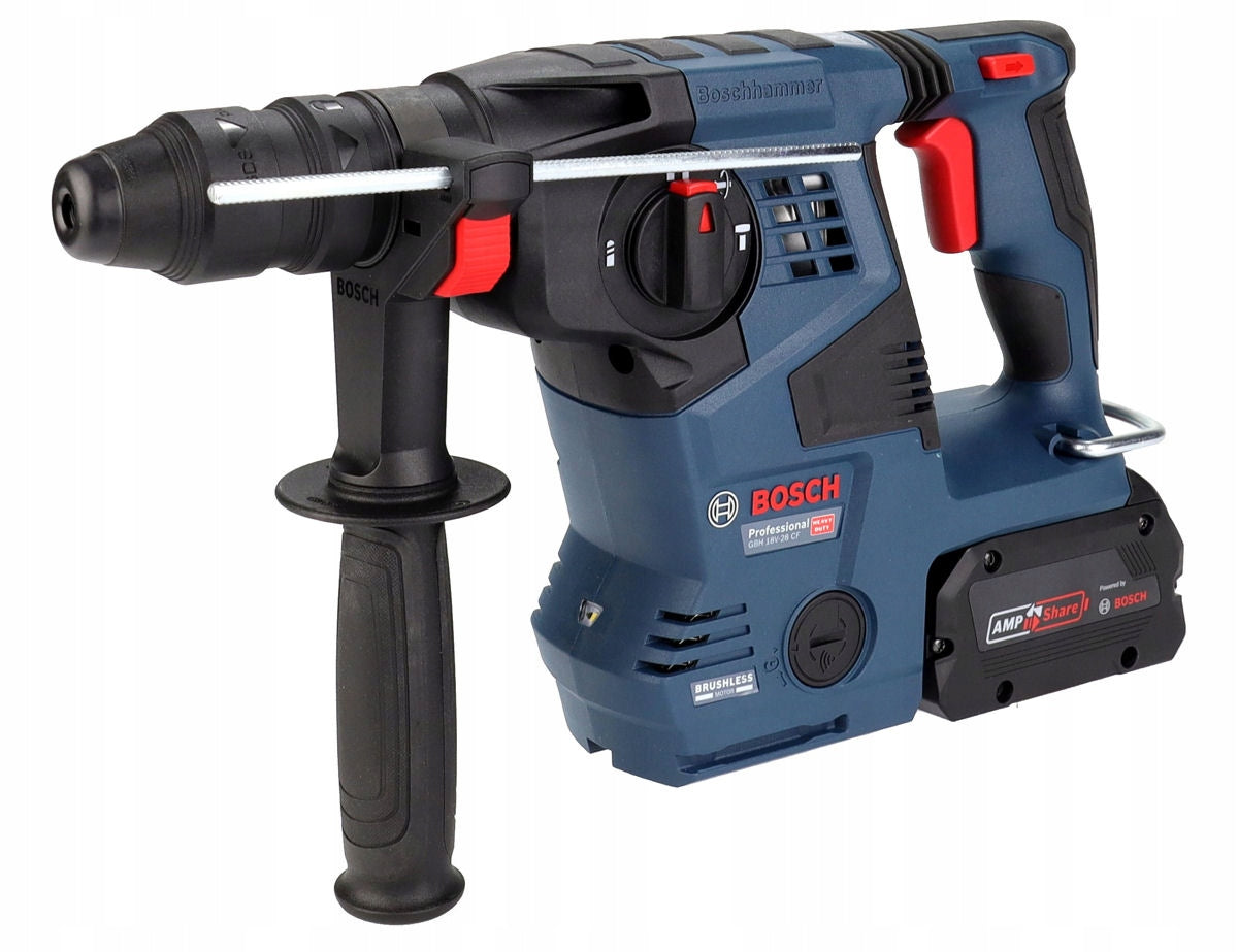 CORDLESS HAMMER GBH 18V-28 CF BOSCH + GDE EXTRACTOR 18V-16 L-BOXX 2x8,0Ah Brand Bosch