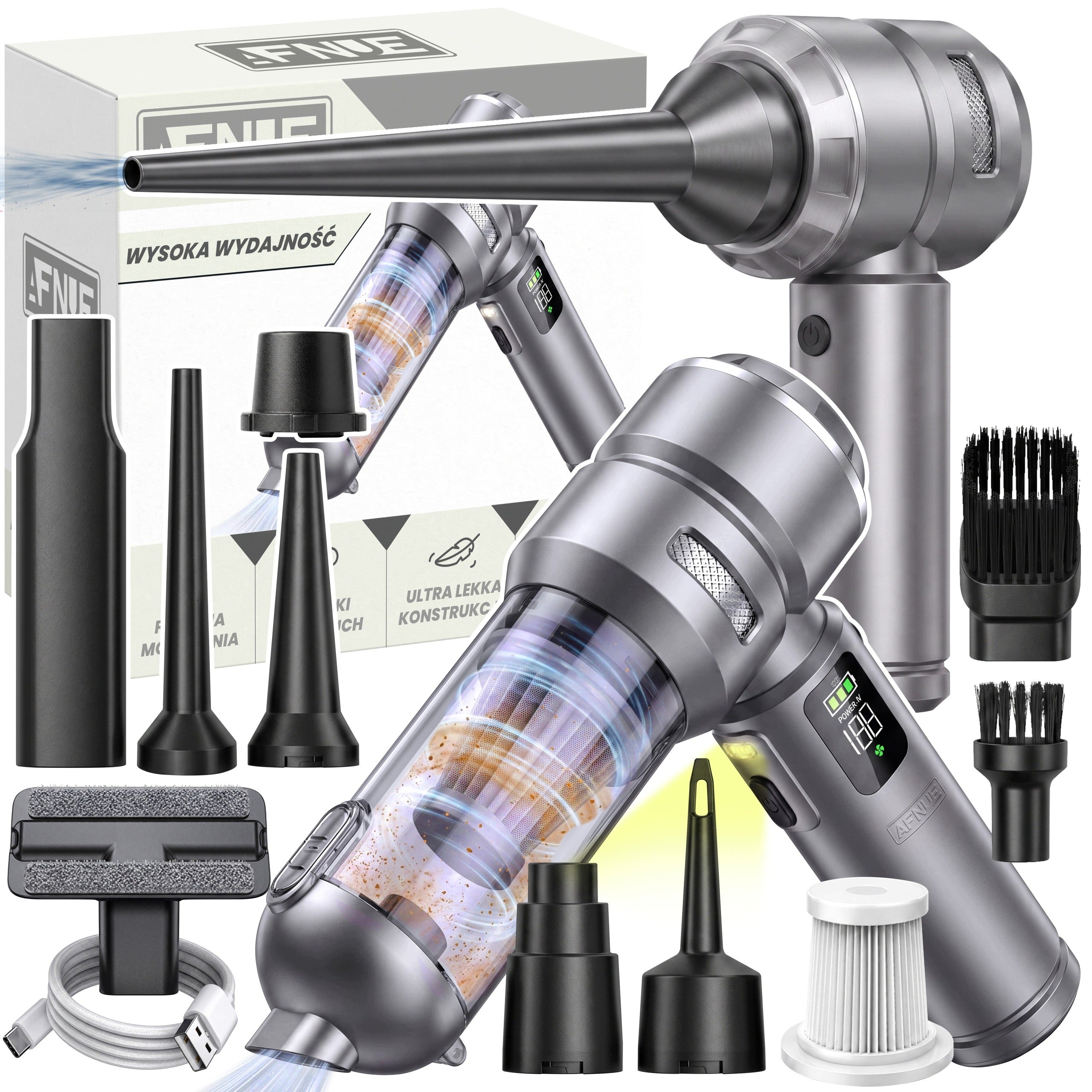 CORDLESS HANDHELD CAR CORDLESS VACUUM CLEANER WITH BLOWER