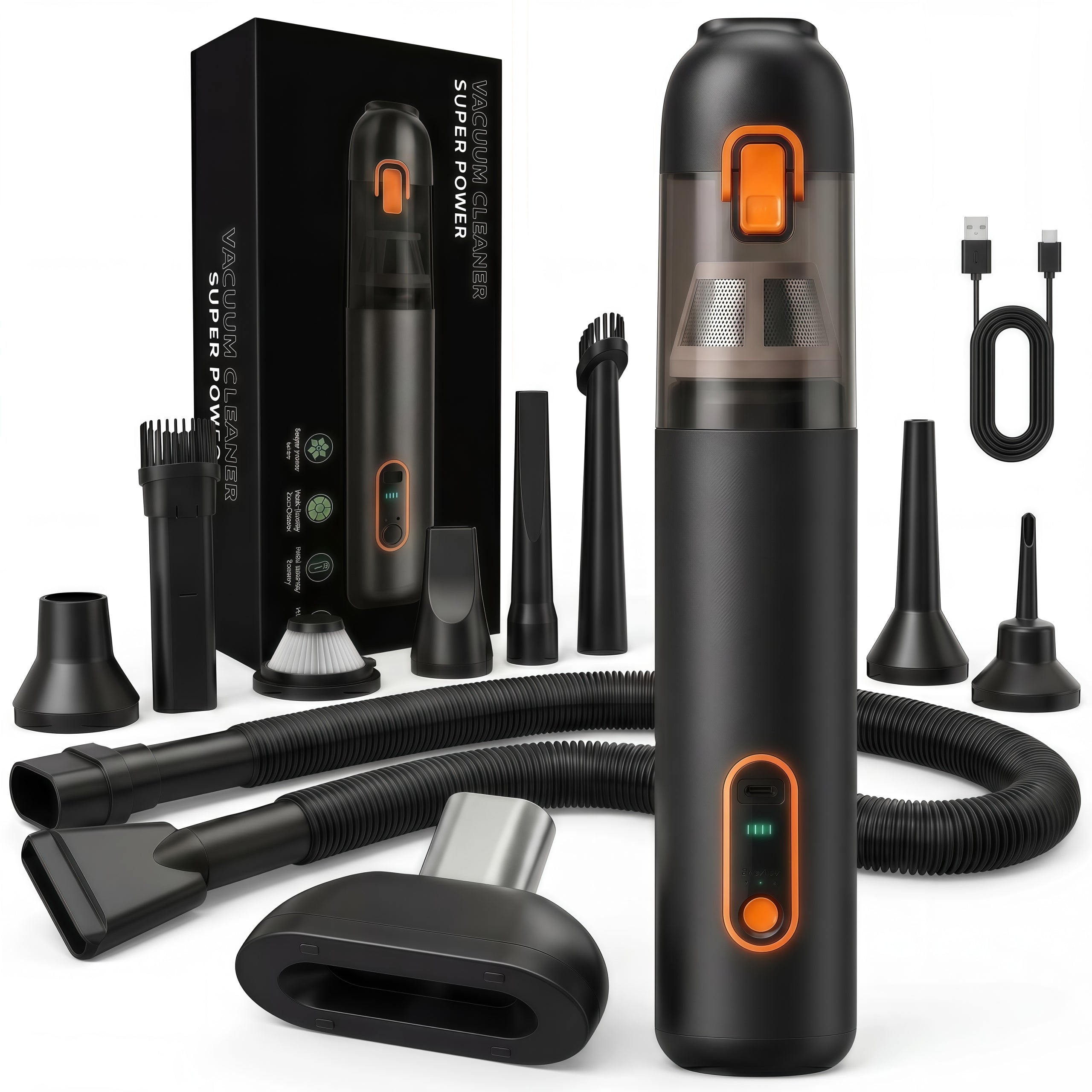 CORDLESS HANDHELD CAR CORDLESS VACUUM CLEANER WITH BLOWER