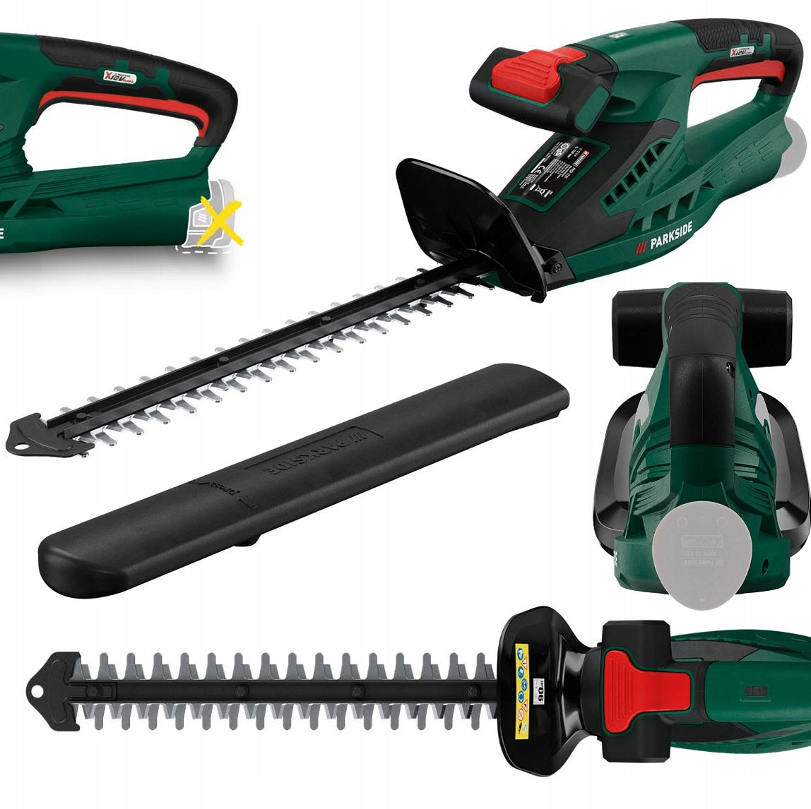 CORDLESS HEDGE AND SHRUB SHEARS PARKSIDE PHSA B1 12 V