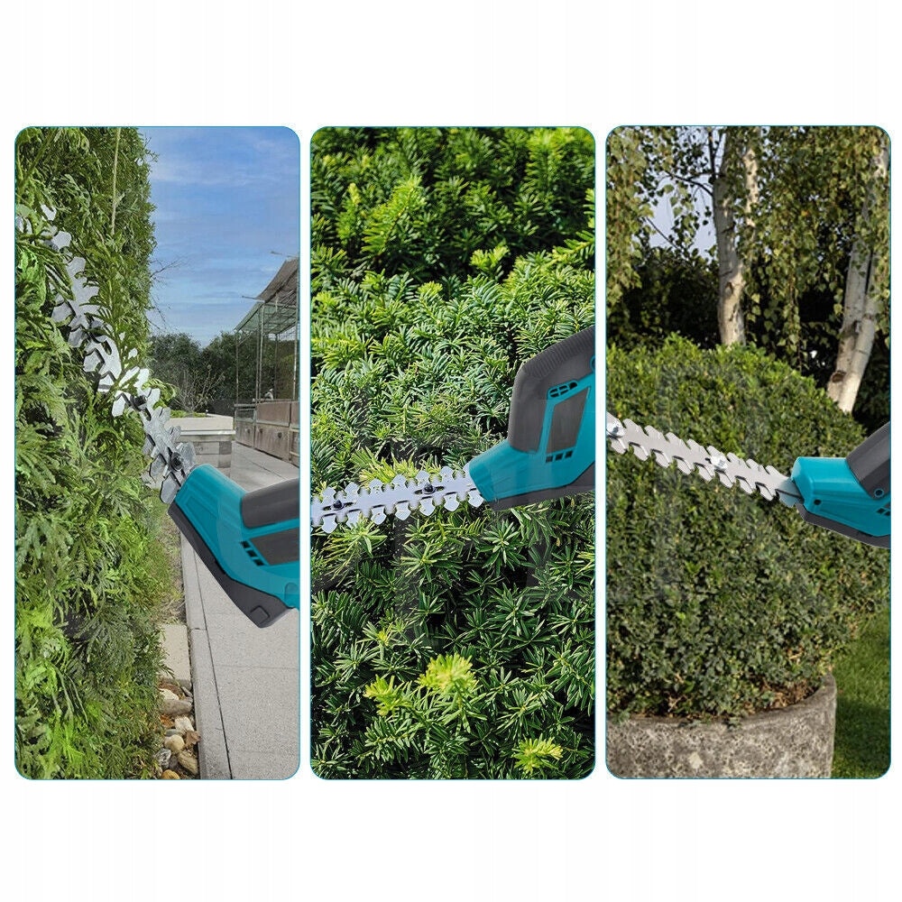 CORDLESS HEDGE GRASS SHEAR CORDLESS SHRUB PRUNER Working length 52 cm
