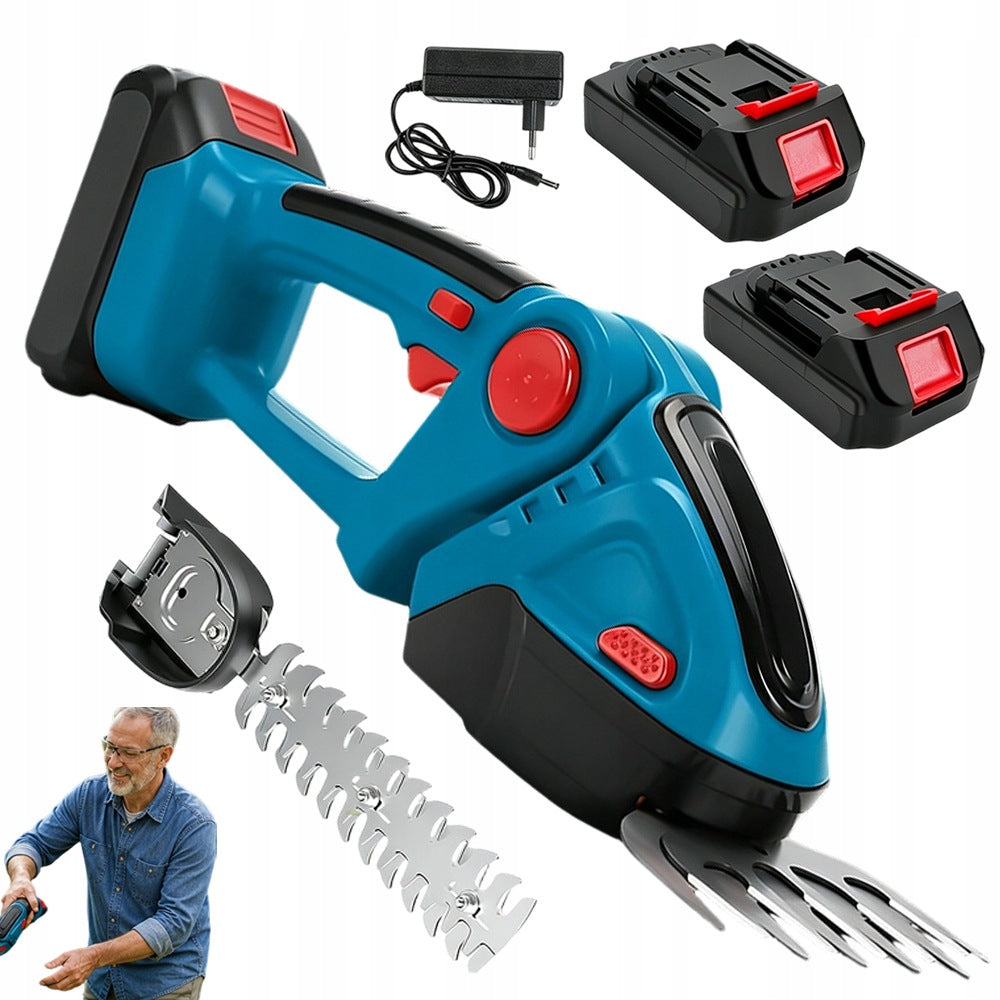 CORDLESS HEDGE TRIMMER BRANCH SHRUB 2 BLADE