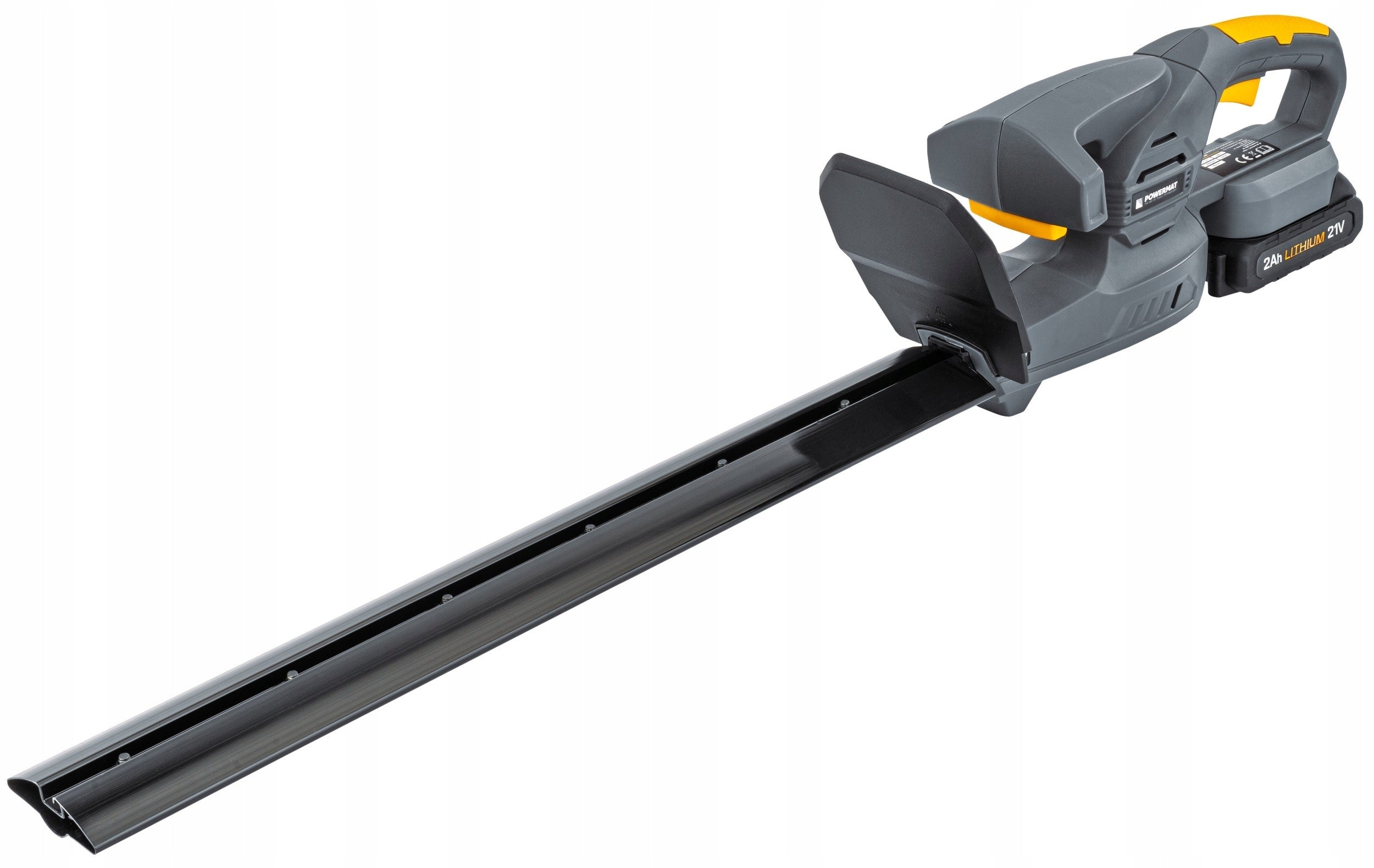 CORDLESS HEDGE TRIMMER BRANCH SHRUB 450MM 21V 2 X 2AH BATTERY Battery capacity 2 Ah