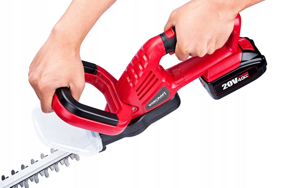 CORDLESS HEDGE TRIMMERS FOR SHRUB BRANCHES PRUNING SHEAR 510MM WORCRAFT Brand Worcraft