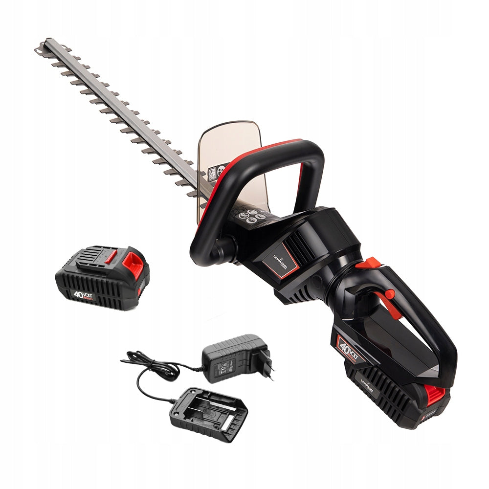 CORDLESS HEDGE TRIMMERS FOR TRIMMING SHRUBS 40 V SET 55 CM Packaging status original