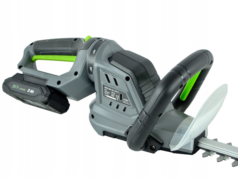 CORDLESS HEDGE TRIMMERS NAC 20 V BLADE 45 CM ROTATING HANDLE Working length 45.5 cm