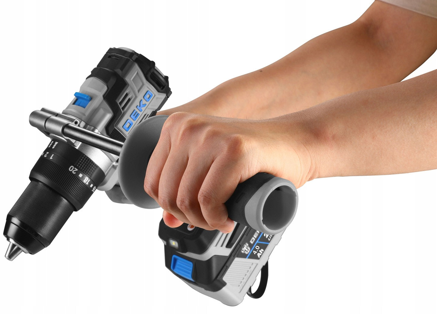 CORDLESS IMPACT DRILL 120 NM IMPACT DRILL DEKO Brand DEKO