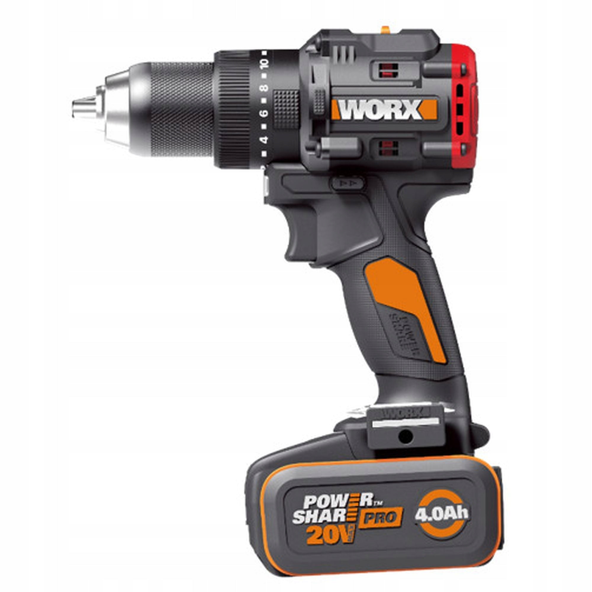 CORDLESS IMPACT DRIVER 20V 85Nm Worx WX356 2 x AKU 4.0Ah Packaging status original