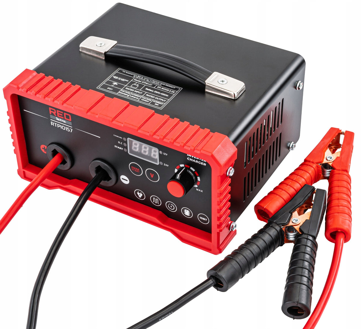 CORDLESS INVERTER RECTIFIER WITH START 180A 12/24V CHARGER 30A Model 5900748401754