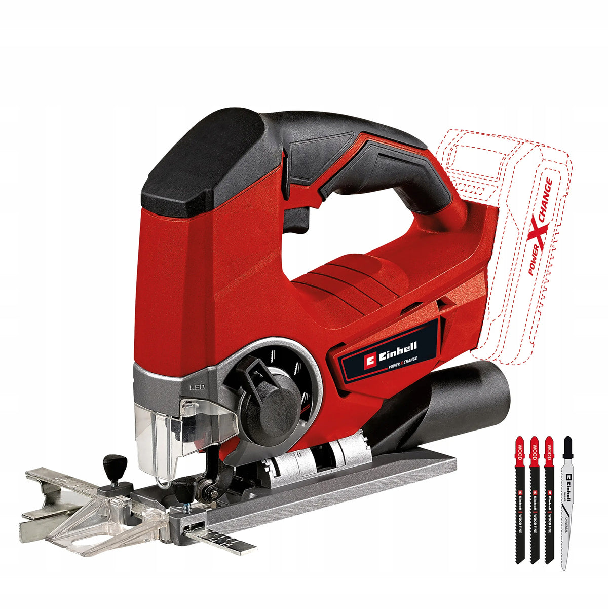 CORDLESS JIGSAW EINHELL EXPERT TE-JS 18/800 Z Li 18V SOLO Manufacturer code TE-JS 18/800 Z Li-Solo